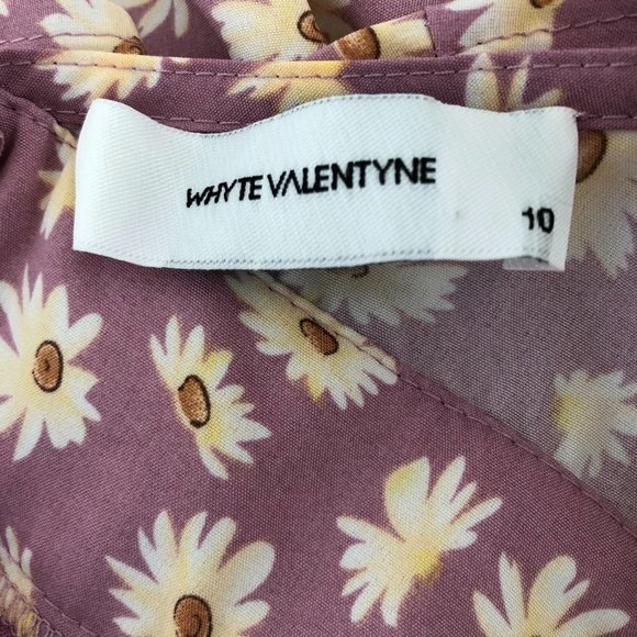 Pink Floral Strappy Ruffled Romper - Picture 4 of 5